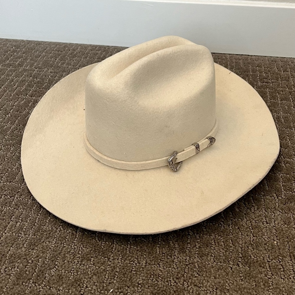 Cuernos 5X Wool Cowboy Hat Size 6 3/4